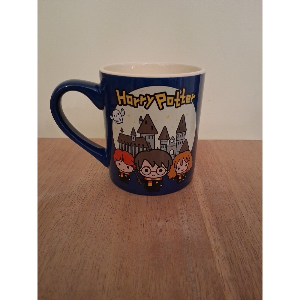 Harry Potter Hogwarts Chibi Cartoon Ceramic Coffee Mug 12 oz